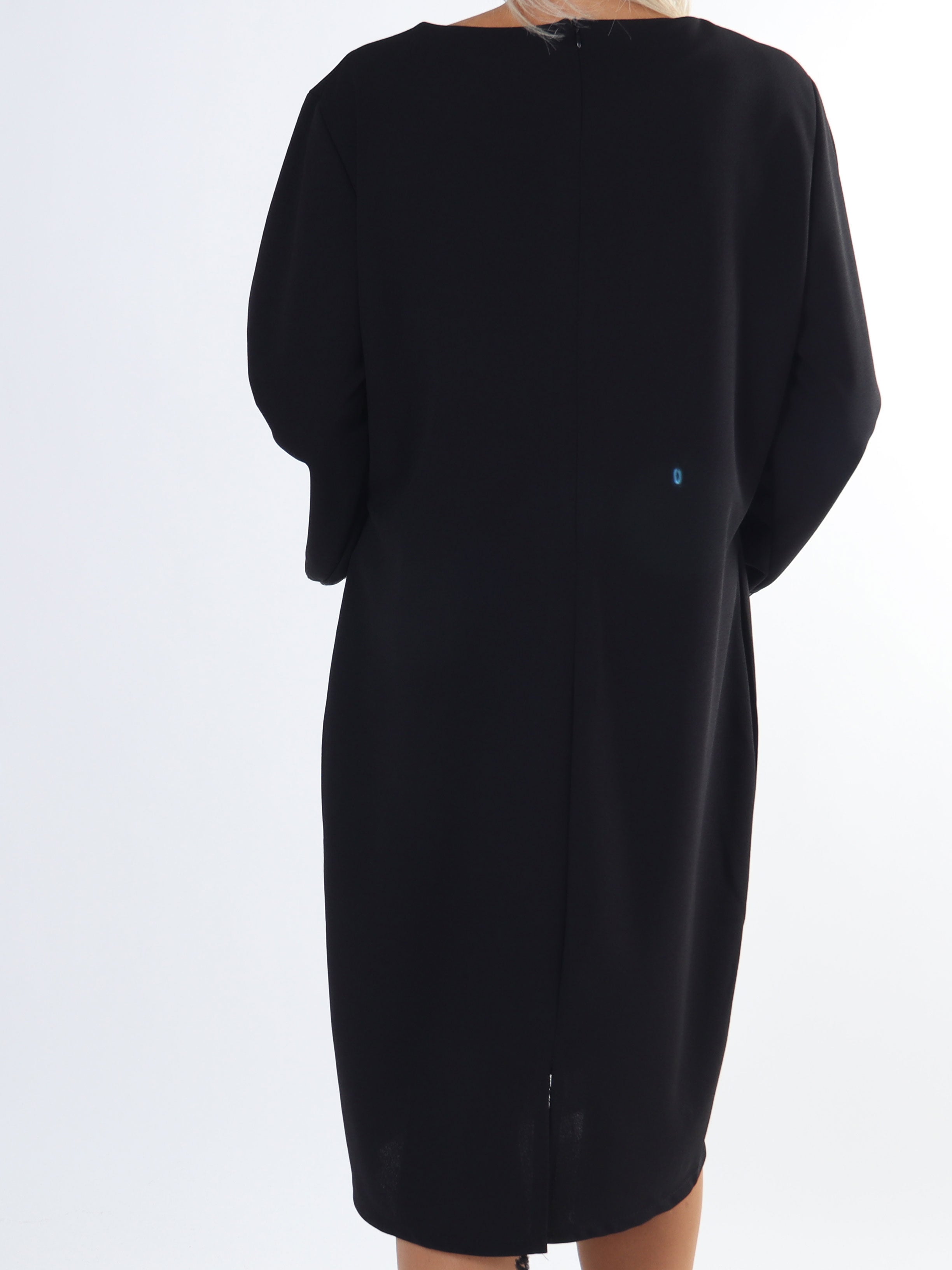 Lanza - Fin plus size kjole detaljeret med paillet kanter